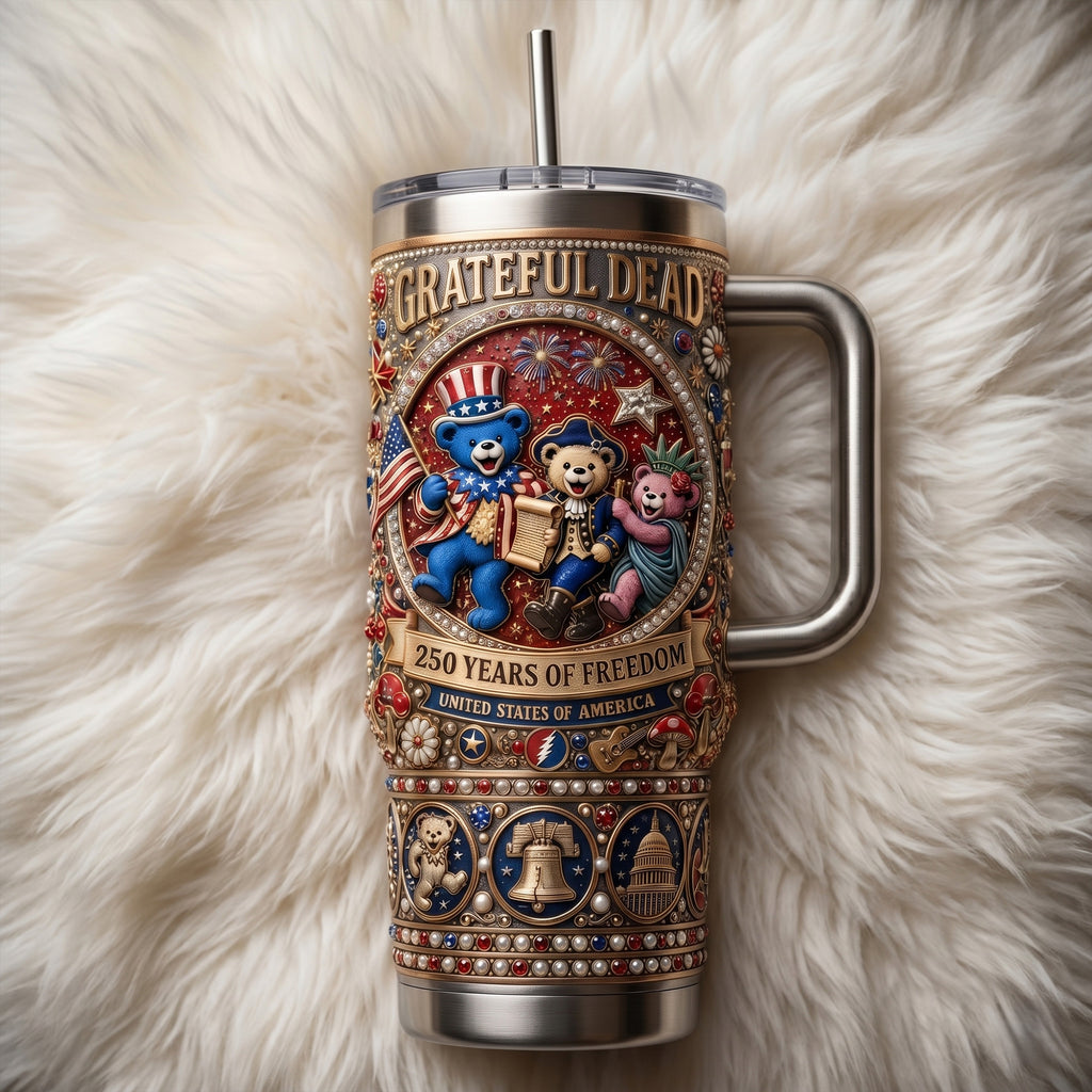 Premium GRFD 40oz Tumbler With Handle TNSM