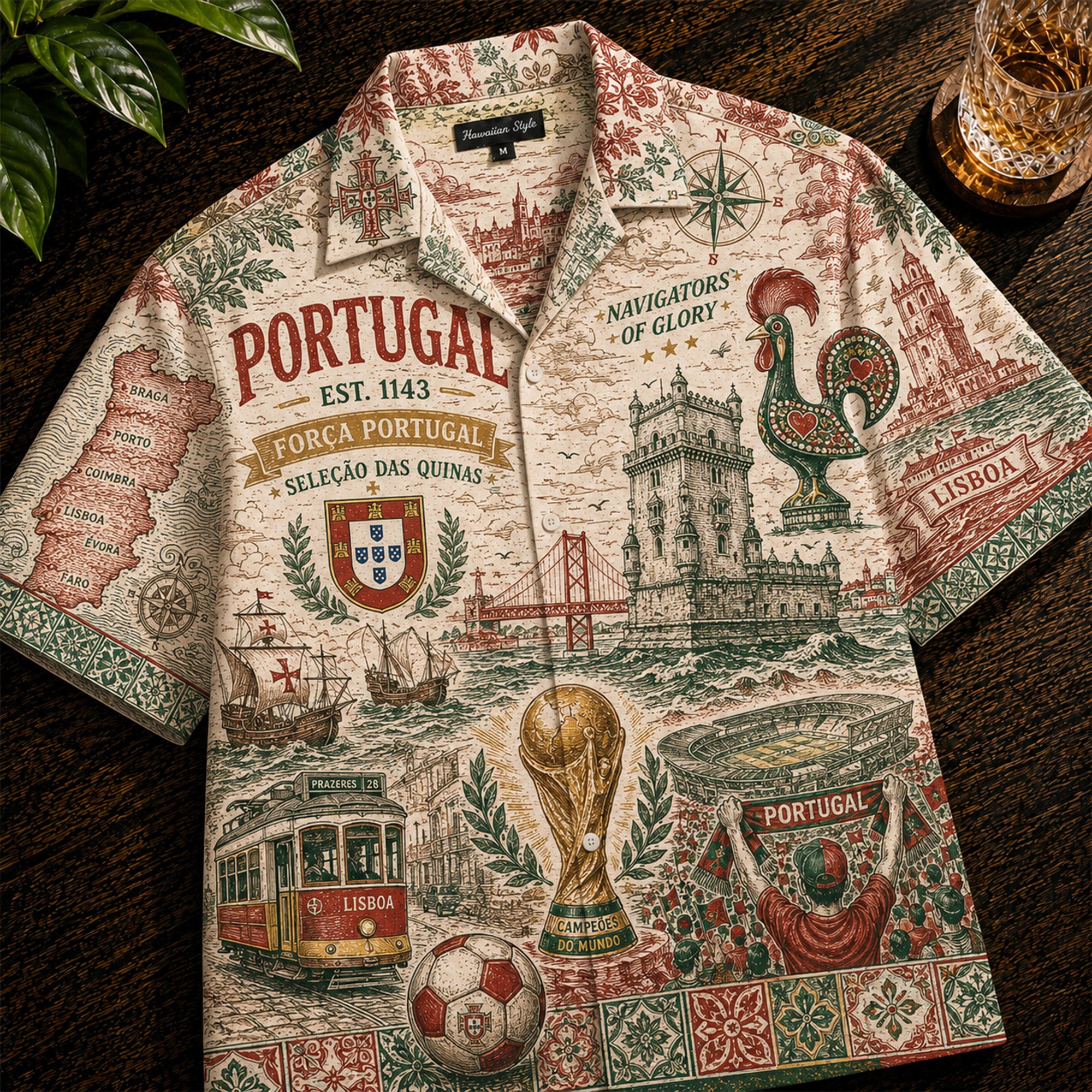 PREMIUM POR HAWAIIAN SHIRT HQH