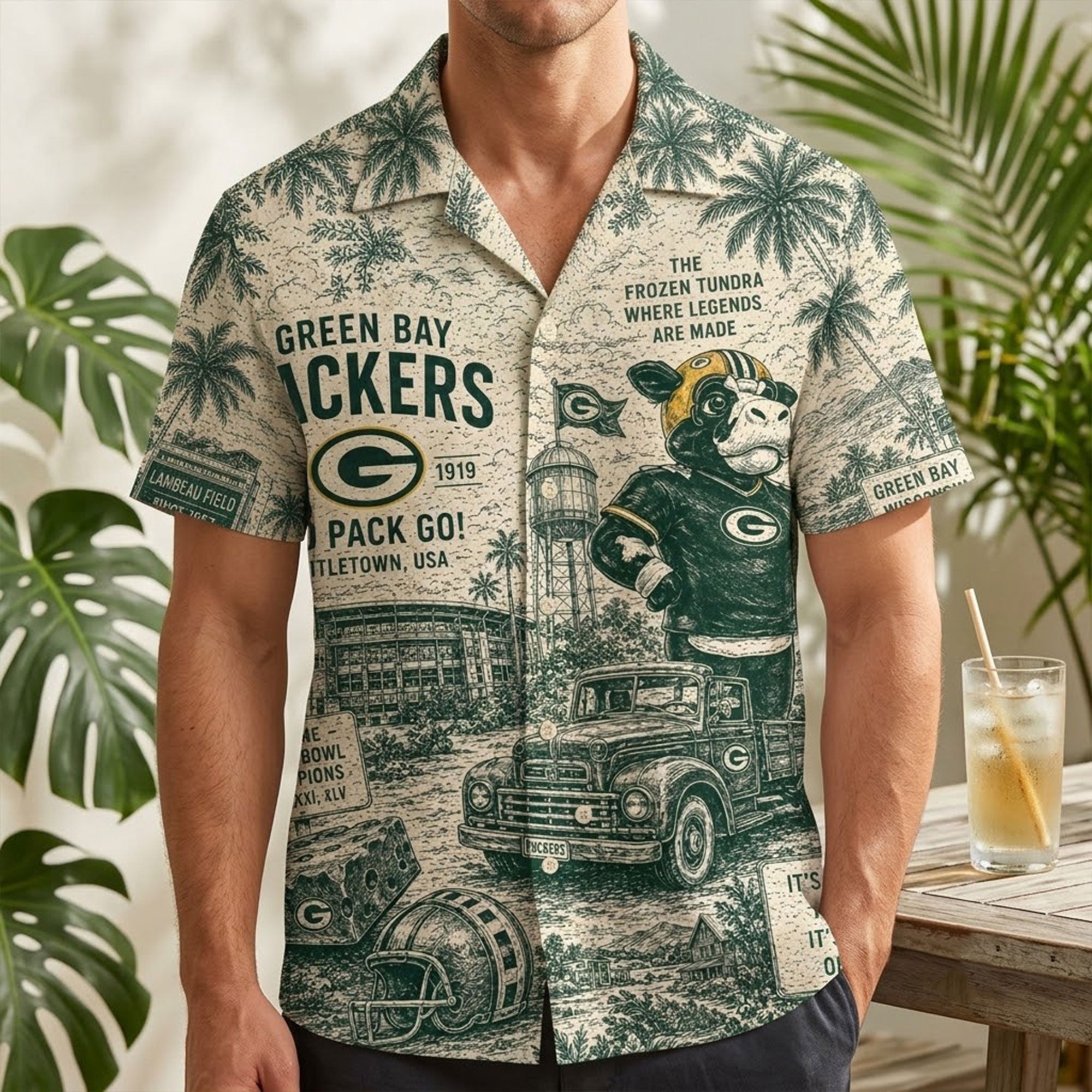PREMIUM GBP HAWAIIAN SHIRT HQH