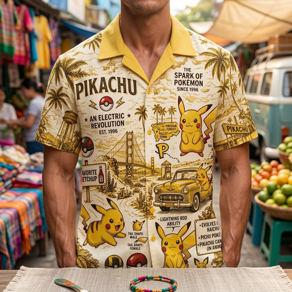 PREMIUM PKC HAWAIIAN SHIRT HQH