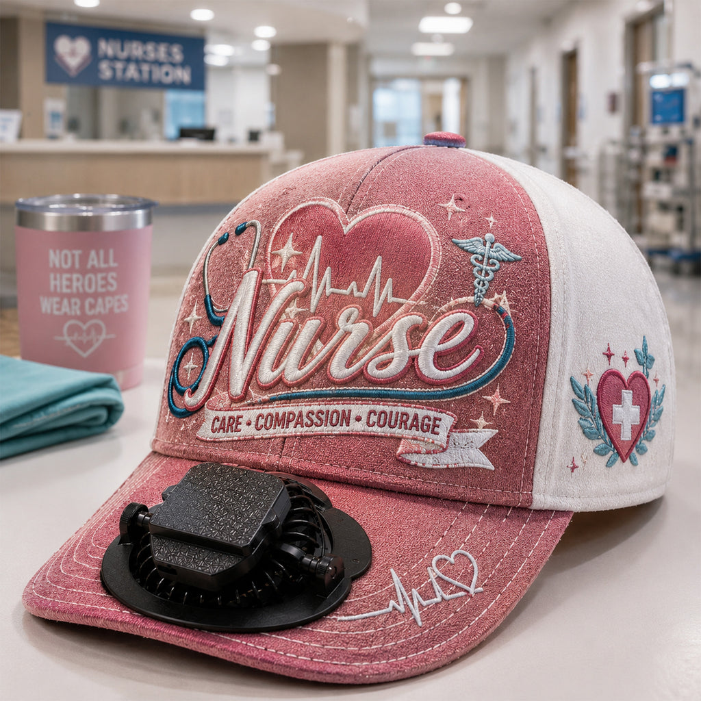 NURSE Premium Rechargeable Fan Cap HQH