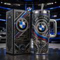 Premium BW 40oz Tumbler With Handle TNSM