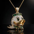 ORD Solid Gold Chain with Diamond Pendant BMD