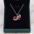 TWOZ Solid Gold Chain with Diamond Pendant HTTT