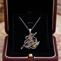 HRP Solid Gold Chain with Diamond Pendant HTTT