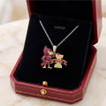 ISC Solid Gold Chain with Diamond Pendant HTTT