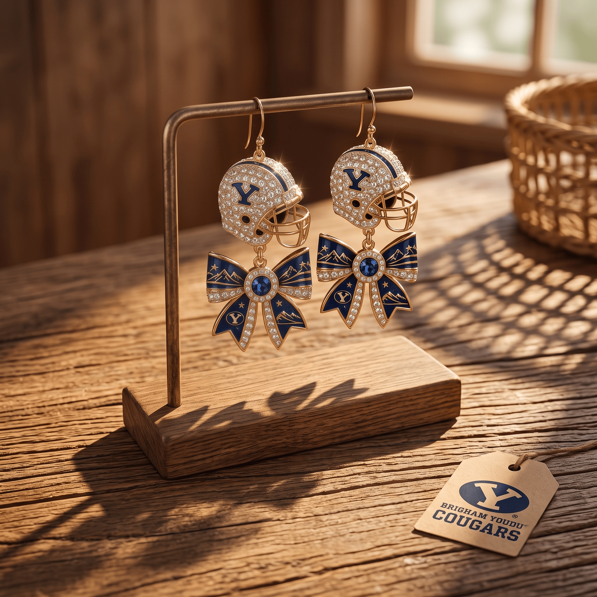 Premium BYU Dangle Earrings TNSM