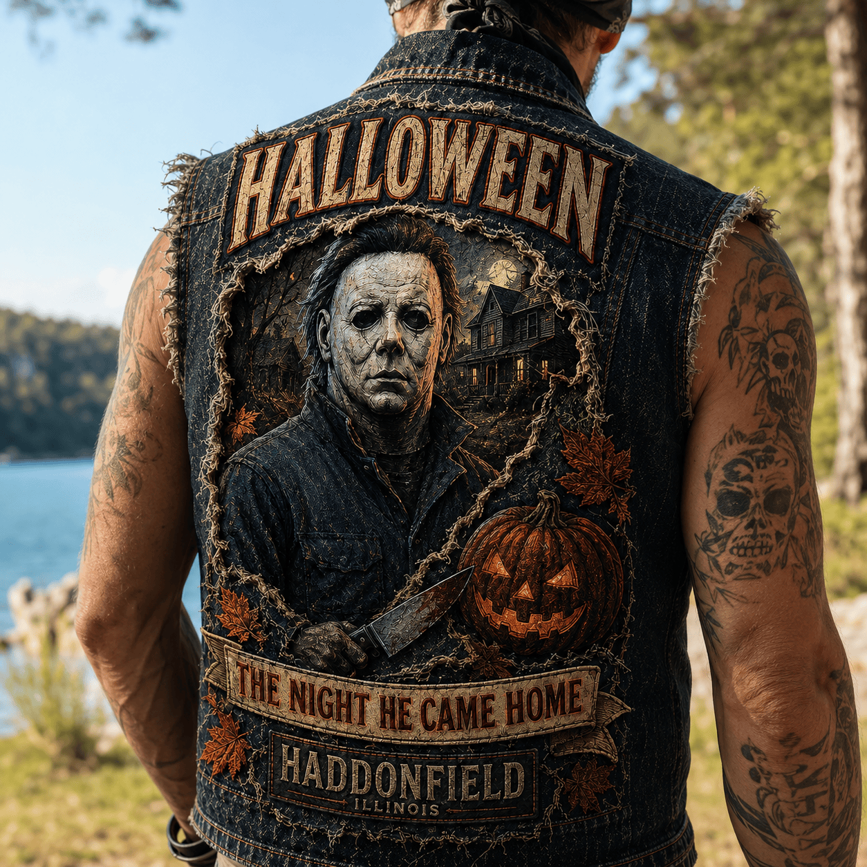 MCM PREMIUM DENIM VEST HQH