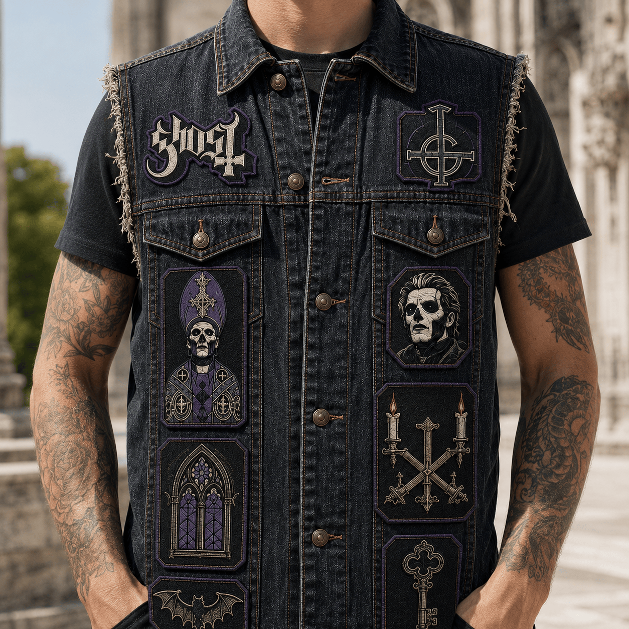 GHB PREMIUM DENIM VEST HQH