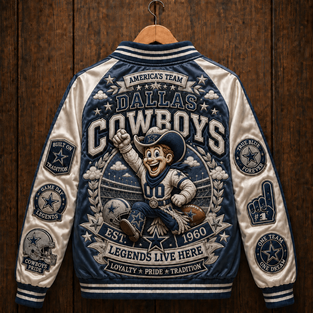 PREMIUM DLCB SATIN BASEBALL JACKET NTNA