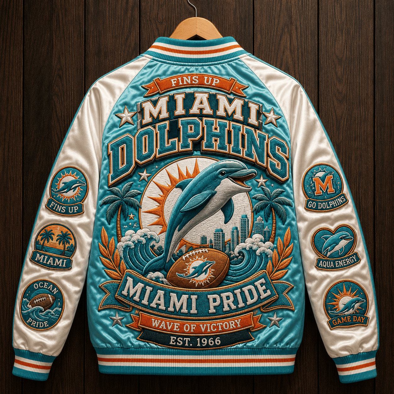 PREMIUM MDP SATIN BASEBALL JACKET NTNA