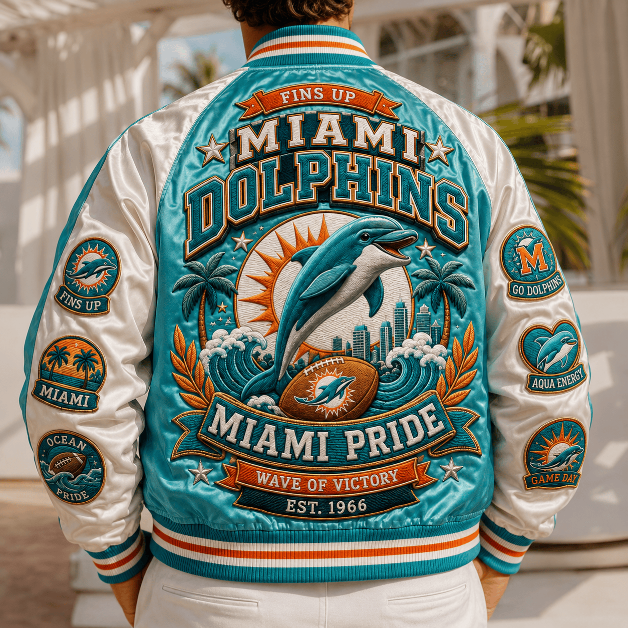 PREMIUM MDP SATIN BASEBALL JACKET NTNA