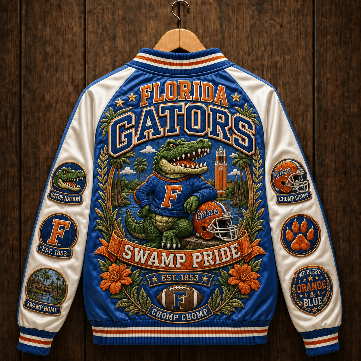 PREMIUM FGT SATIN BASEBALL JACKET NTNA
