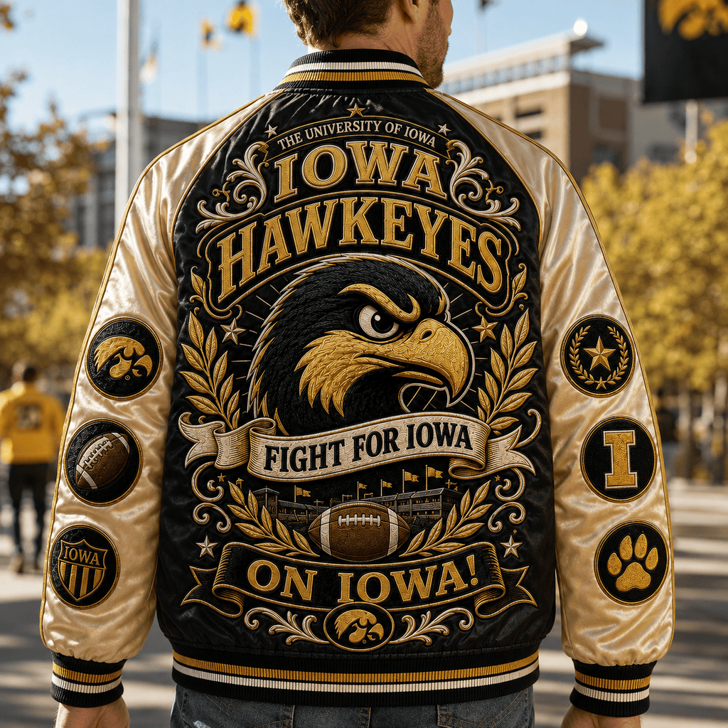PREMIUM IWHK SATIN BASEBALL JACKET NTNA