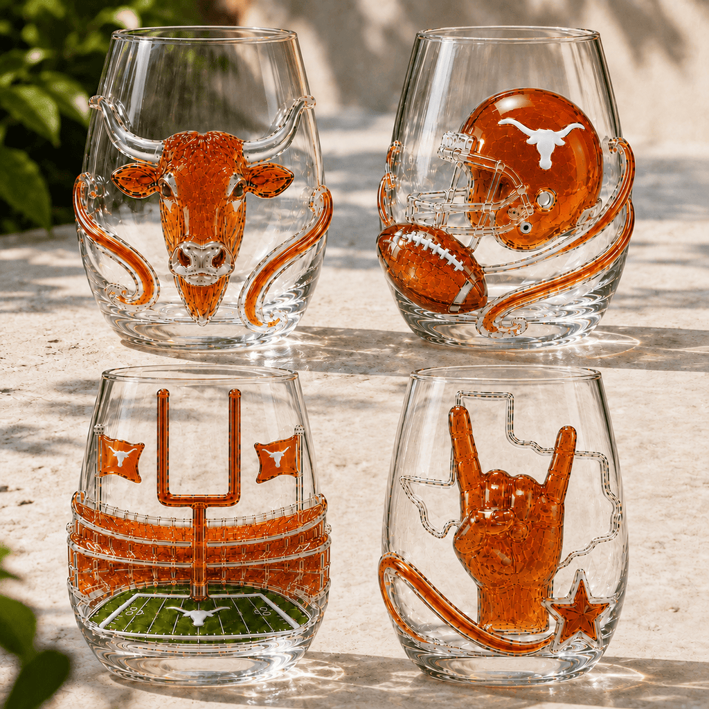 TLS Stemless Glass Cup Set TTTT