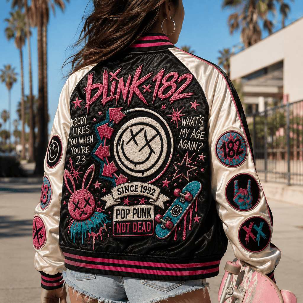 PREMIUM BLIK SATIN BASEBALL JACKET NTNA