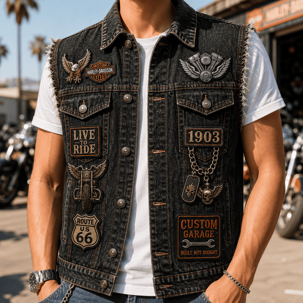 HLDV PREMIUM DENIM VEST TTNL