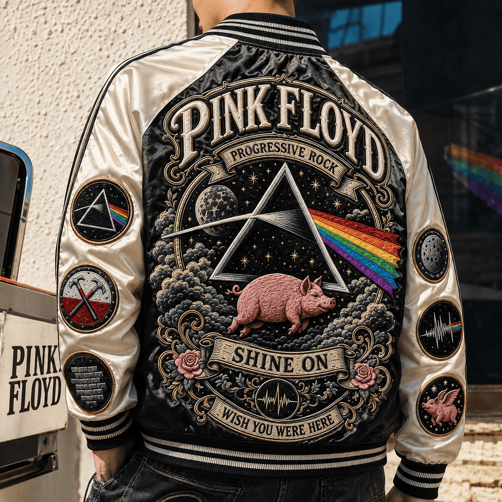 PREMIUM PFD SATIN BASEBALL JACKET NTNA
