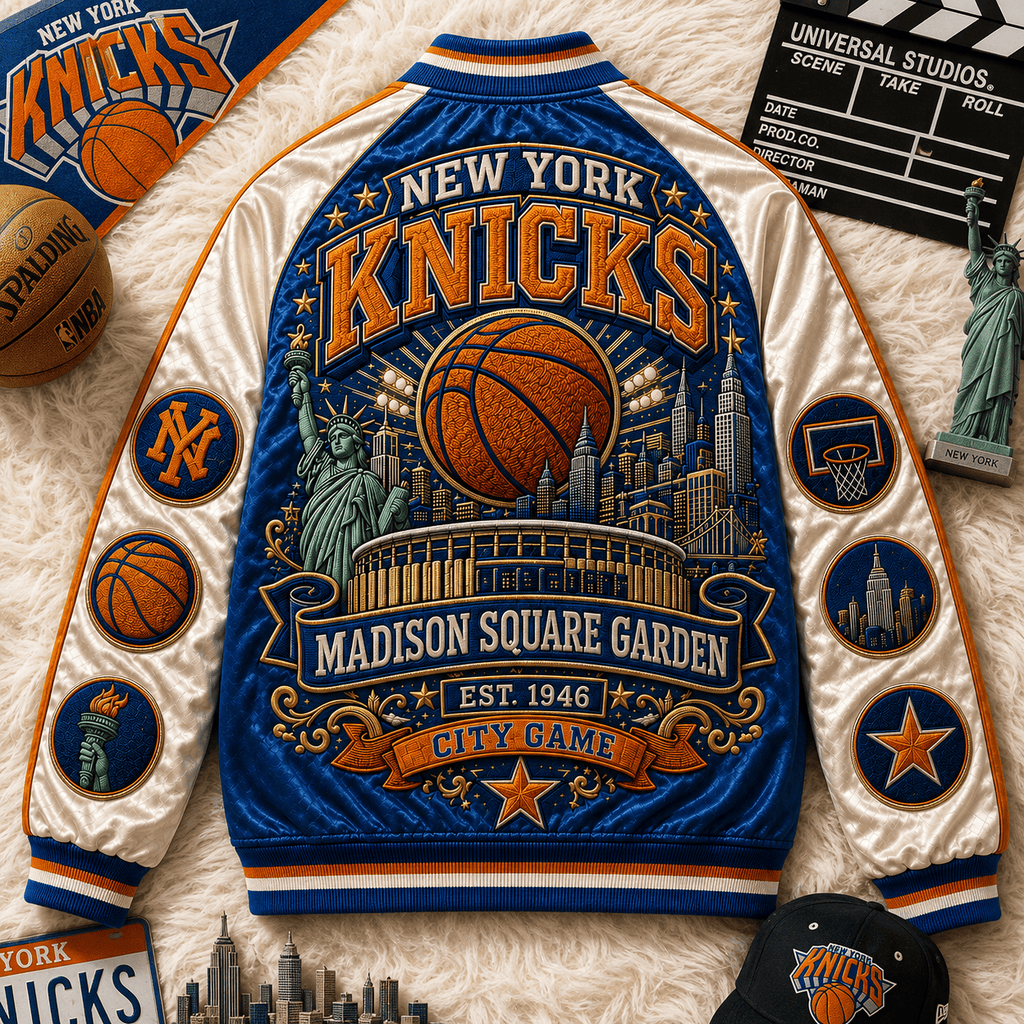 PREMIUM NYK SATIN BASEBALL JACKET PDL