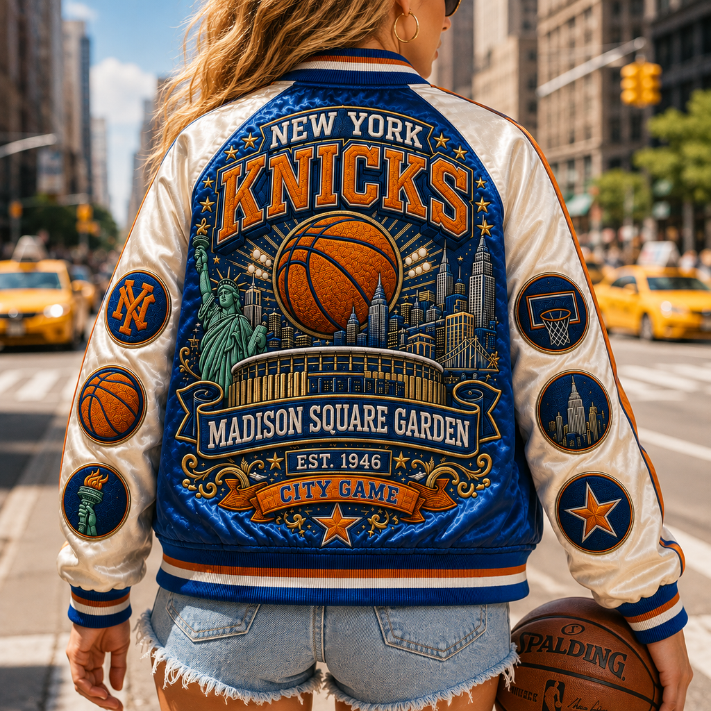 PREMIUM NYK SATIN BASEBALL JACKET PDL