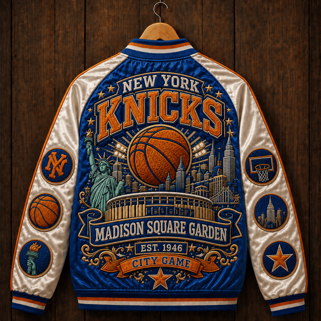 PREMIUM NYK SATIN BASEBALL JACKET PDL