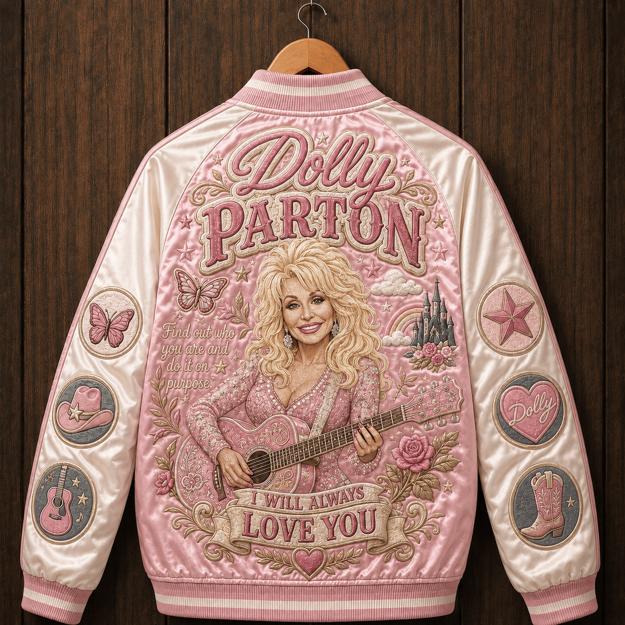 PREMIUM DLPT SATIN BASEBALL JACKET NTNA