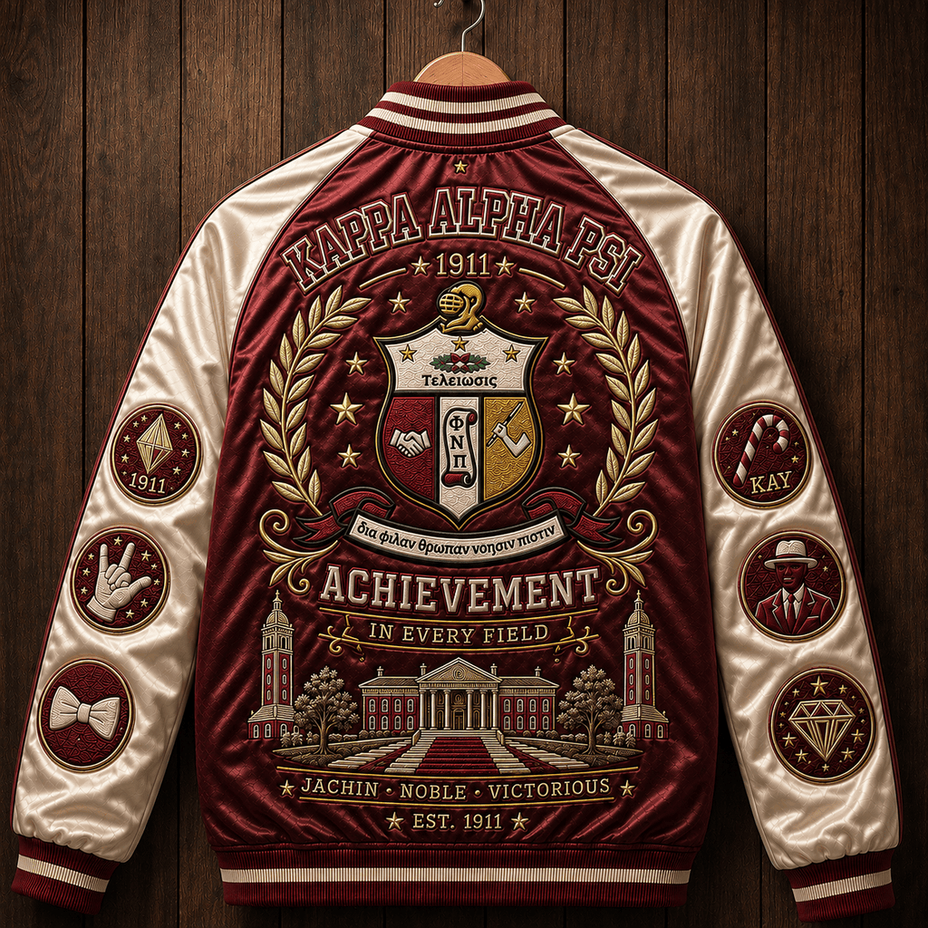 PREMIUM KPAP SATIN BASEBALL JACKET NTNA