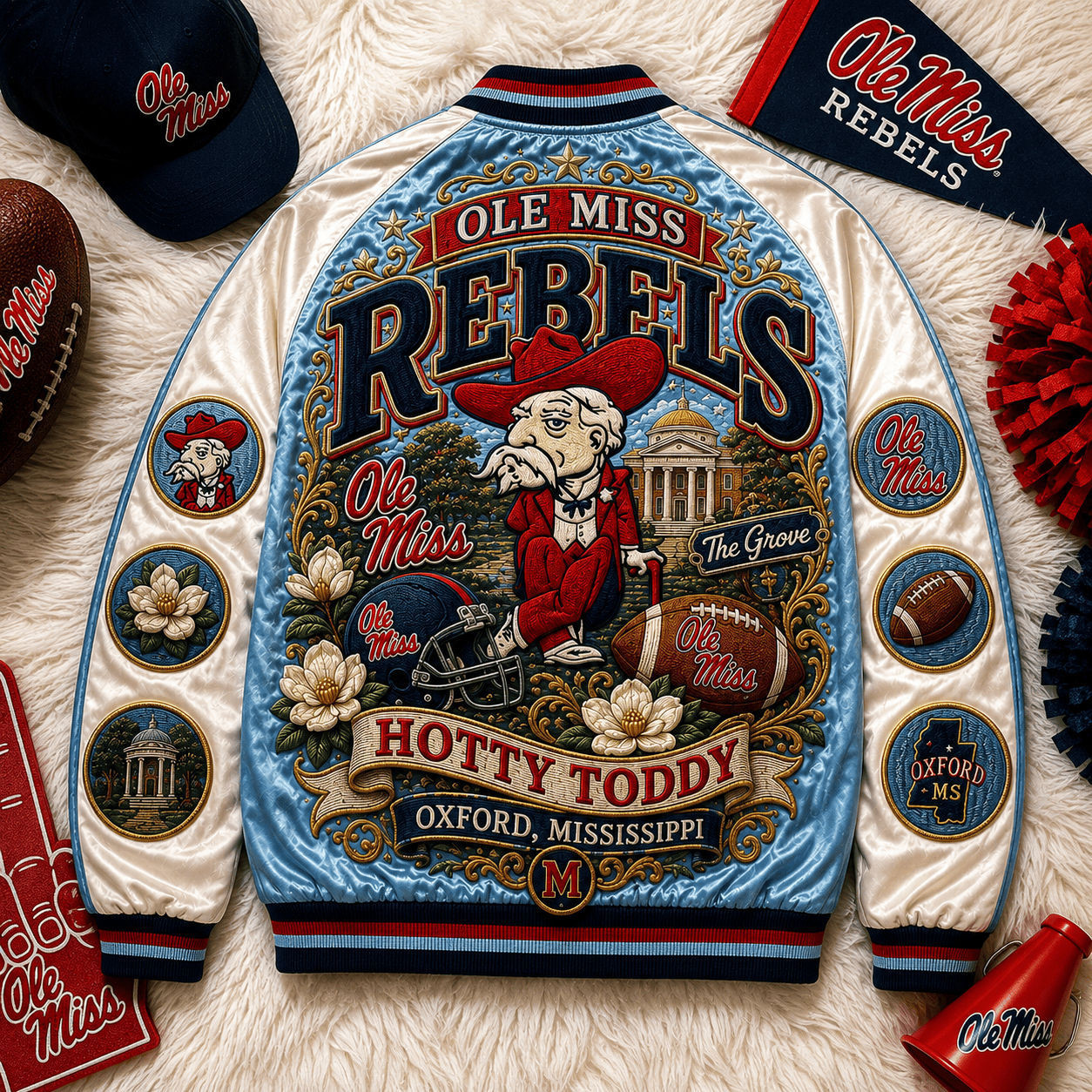 PREMIUM OMR SATIN BASEBALL JACKET PDL