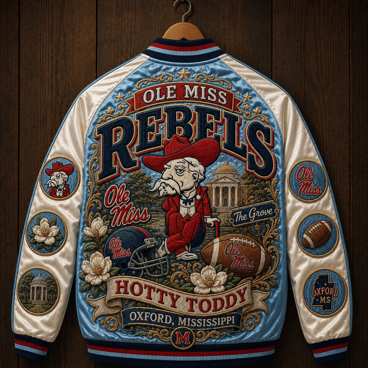PREMIUM OMR SATIN BASEBALL JACKET PDL