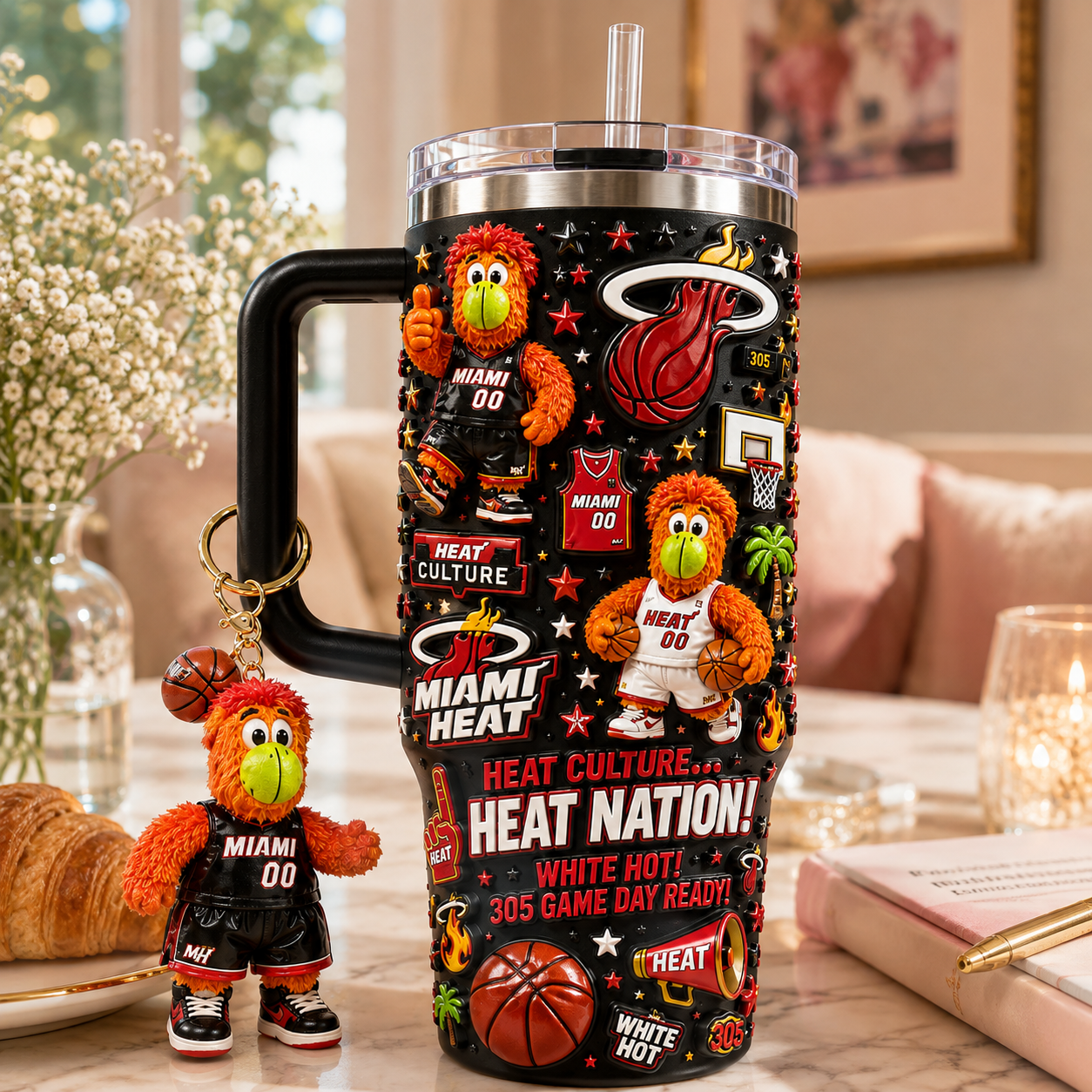 MMH 40oz Tumbler With Handle DNBN