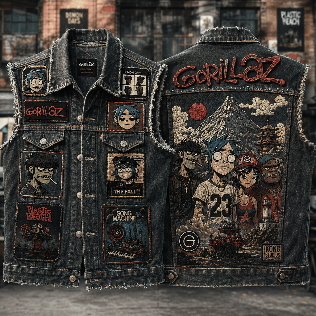 GRL PREMIUM DENIM VEST NVH