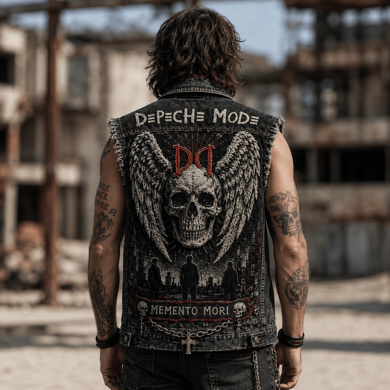DPM PREMIUM DENIM VEST NVH