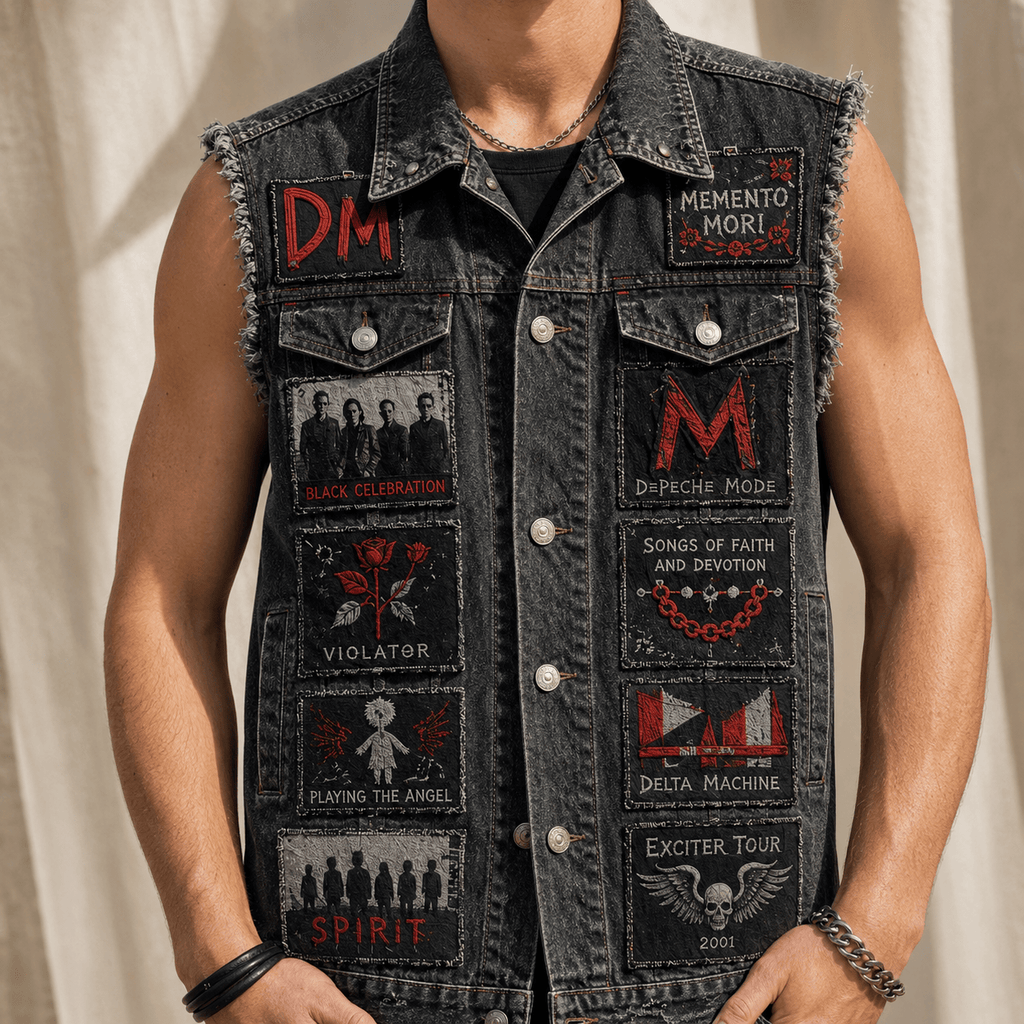 DPM PREMIUM DENIM VEST NVH