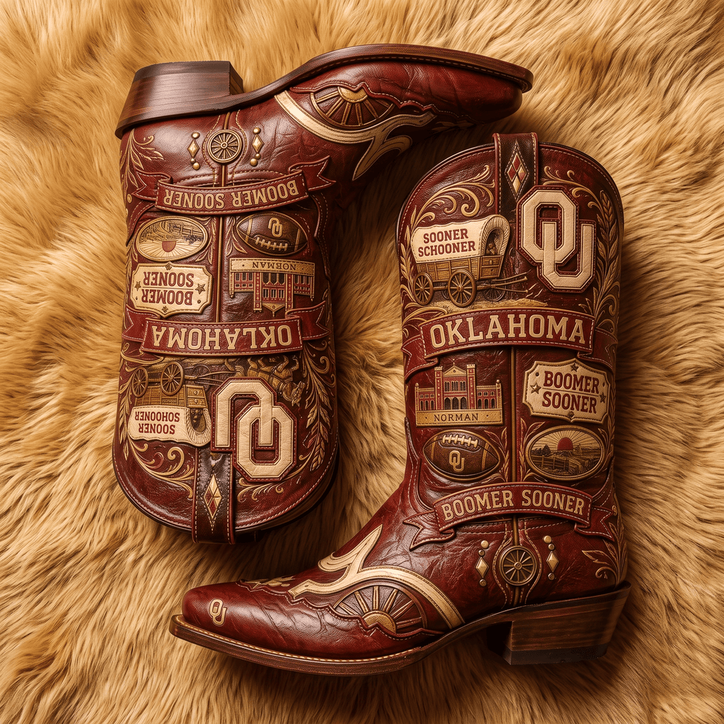 OSN WESTERN COWBOY BOOTS HTTT