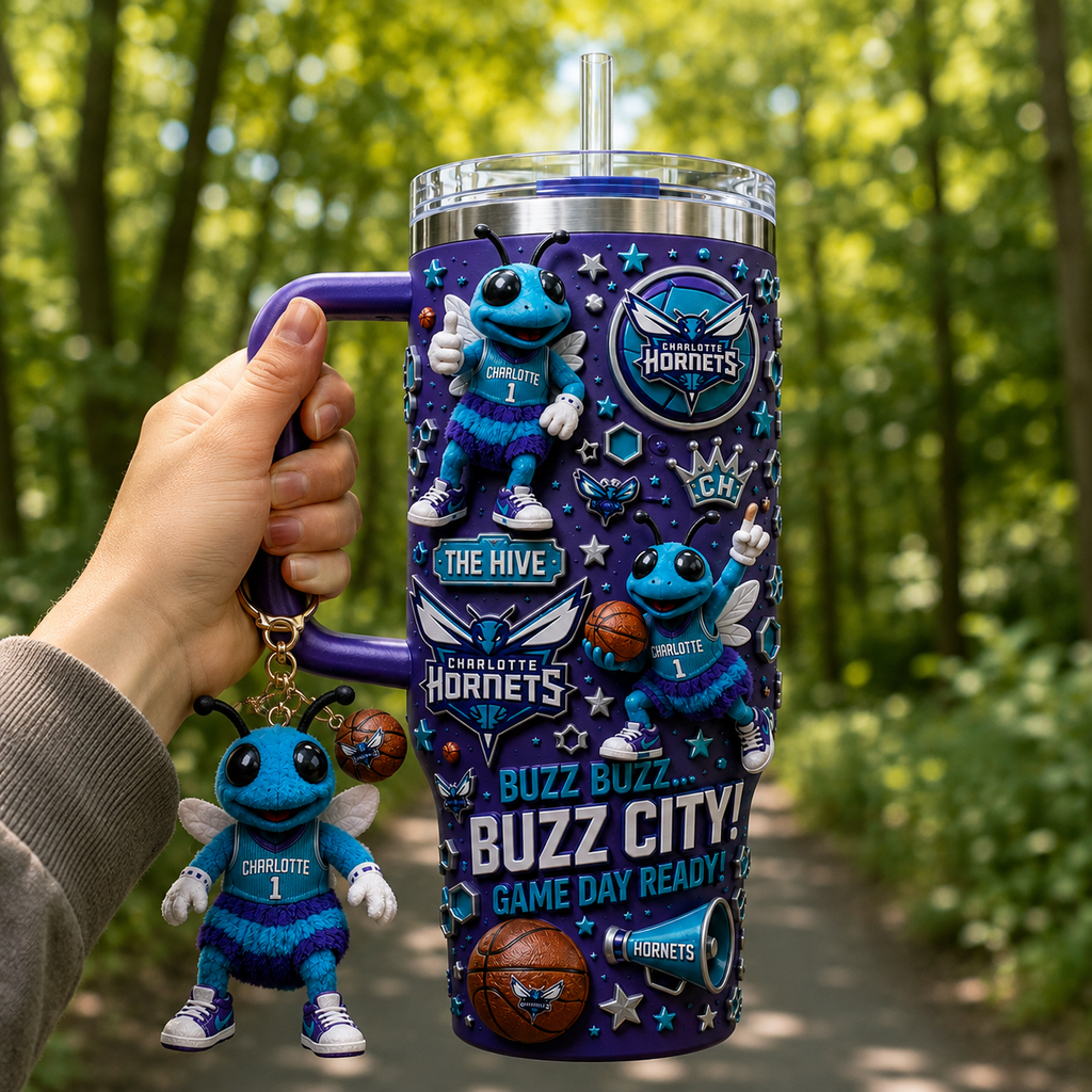 CLH 40oz Tumbler With Handle DNBN