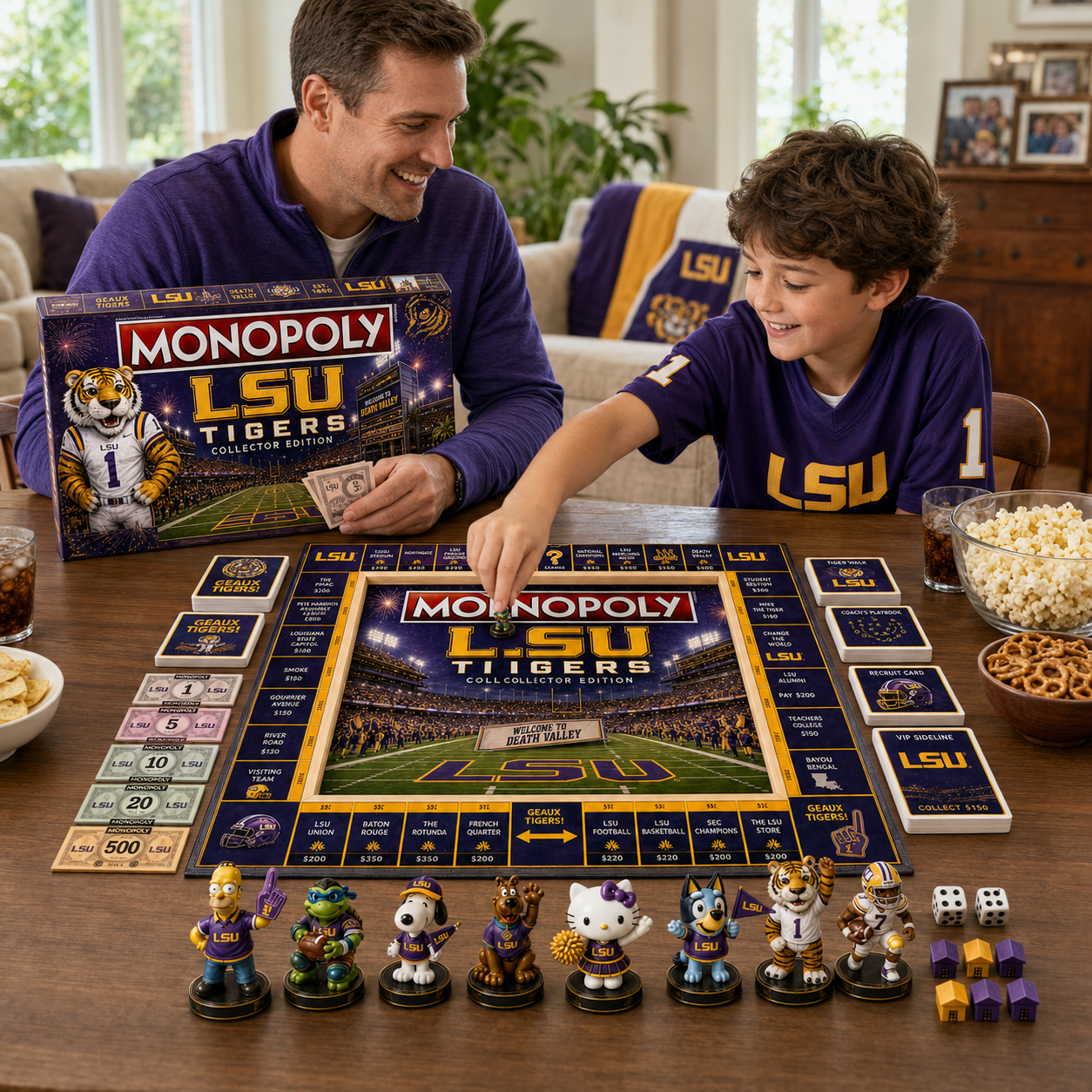 Premium LSU Board Game NHVH