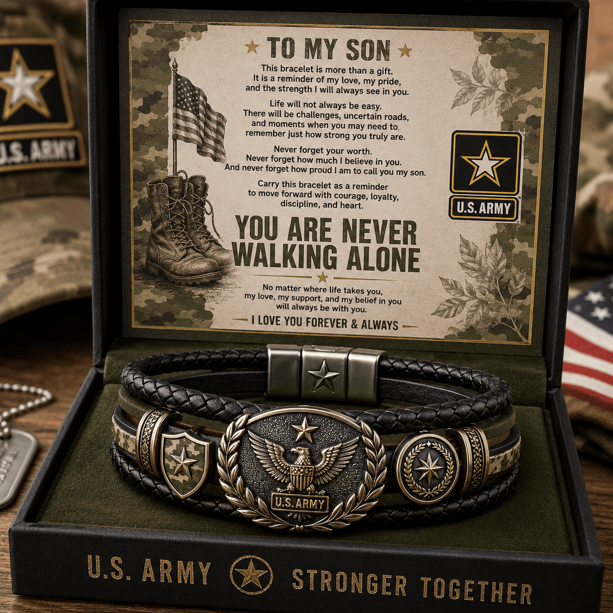 USAR Braided Bracelet Set NVH