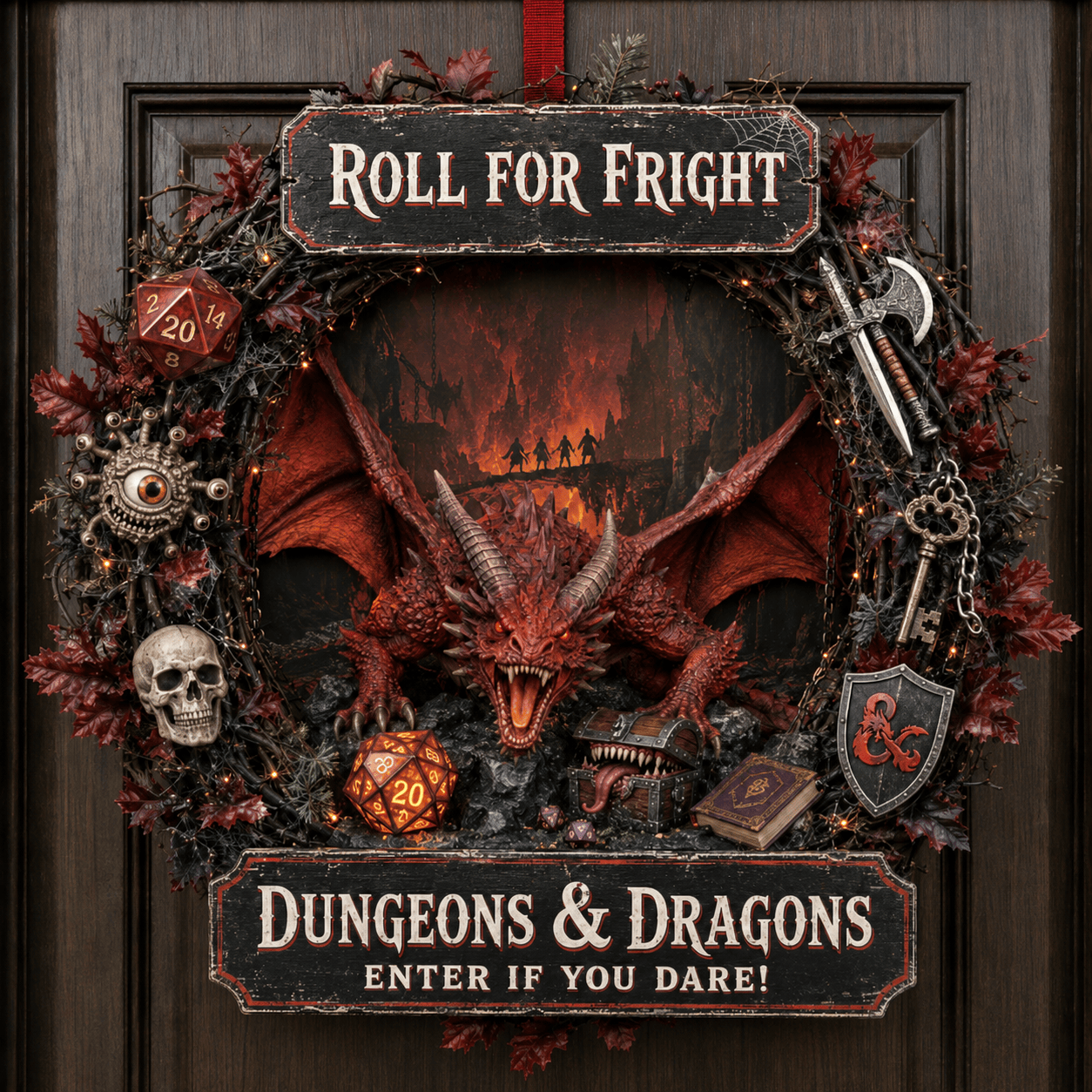 DND Decorative Wreath NTVA