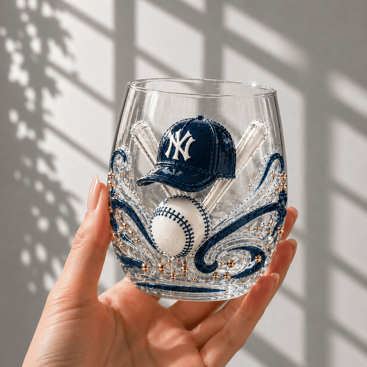 Premium NYY Whiskey Glass Set TTTT