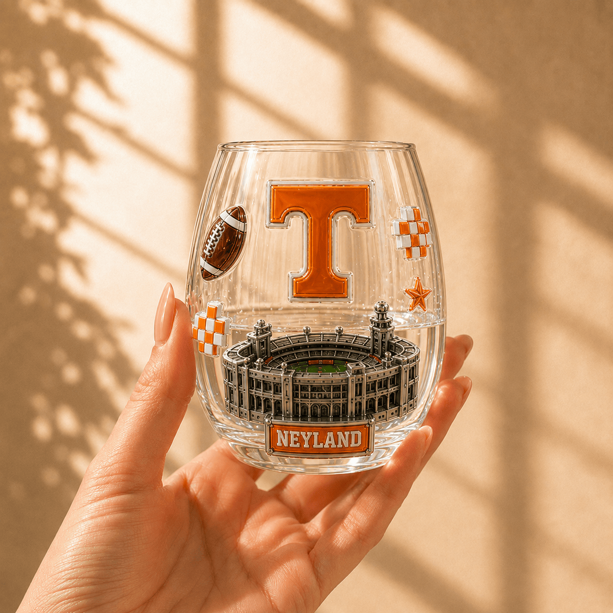TVF Stemless Glass Cup Set TMH