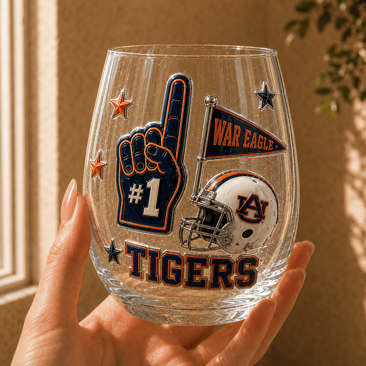ABTG Stemless Glass Cup Set TMH