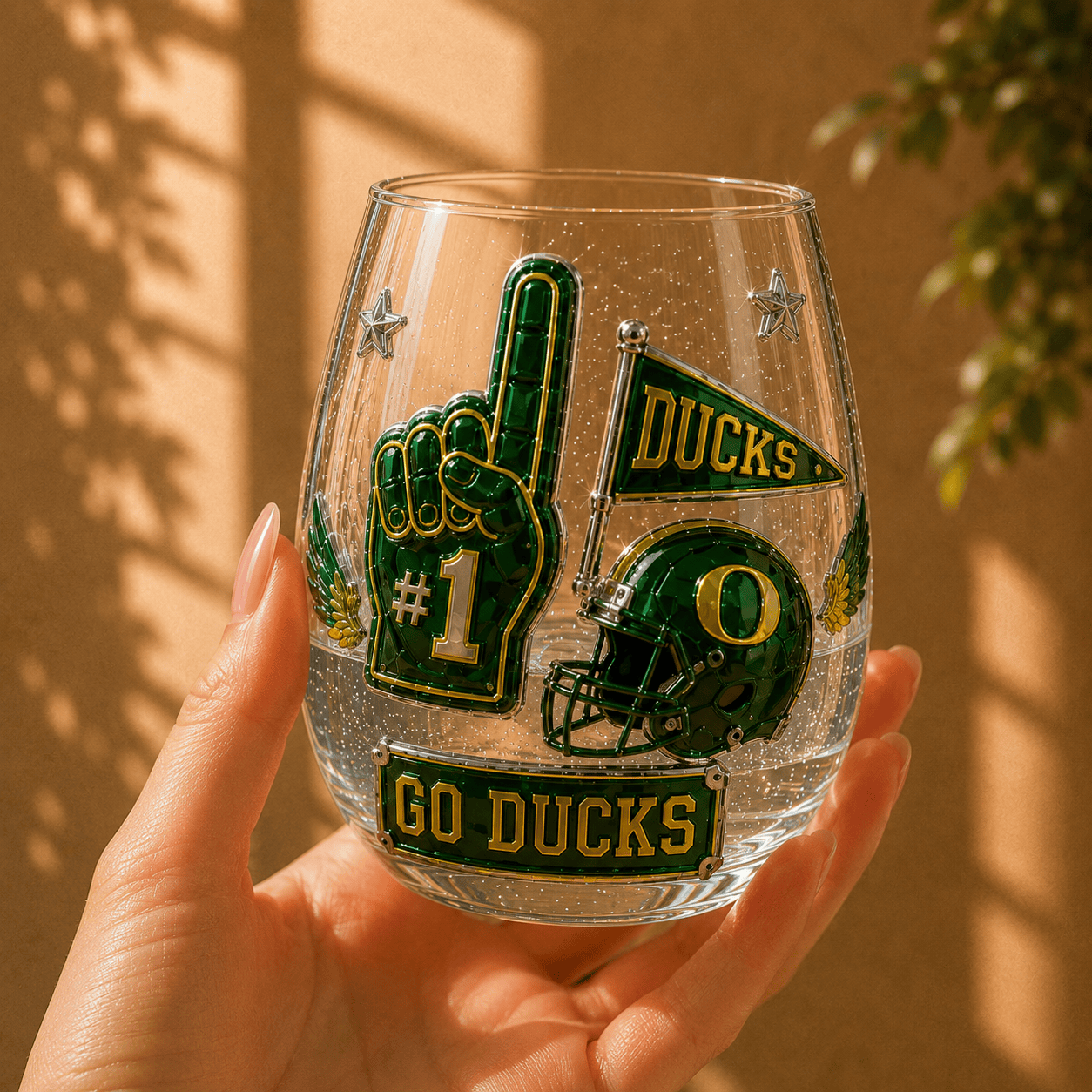 ORD Stemless Glass Cup Set TMH