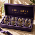 LSUT Stemless Glass Cup Set TMH