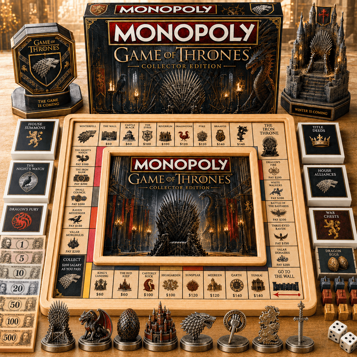 Premium GOT Board Game TTTT