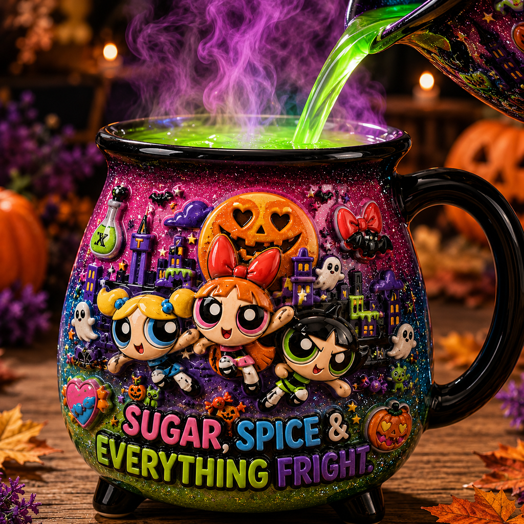 Premium TPPG Witch Cauldron Mug TTNL