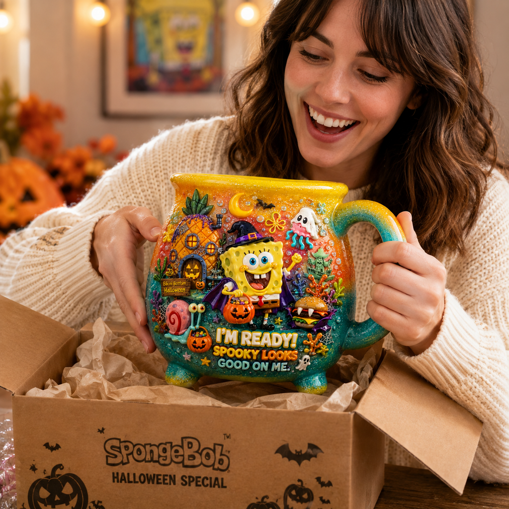 Premium SBSP Witch Cauldron Mug TTNL