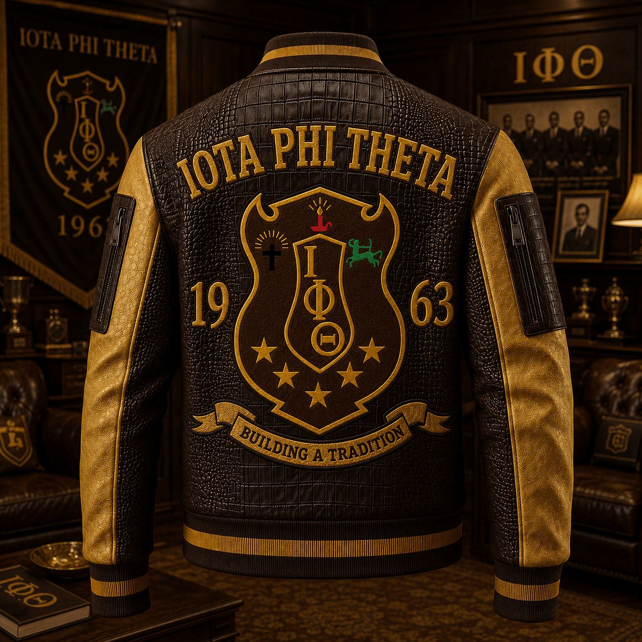 Premium IPT Leather Zipper Jacket TNSM