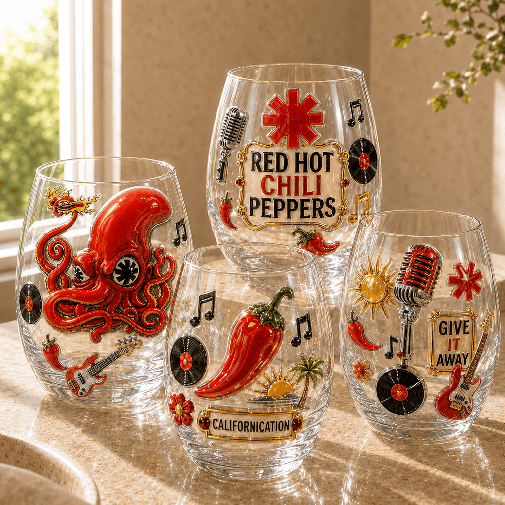 Premium RHCP Whiskey Glass Set TMH