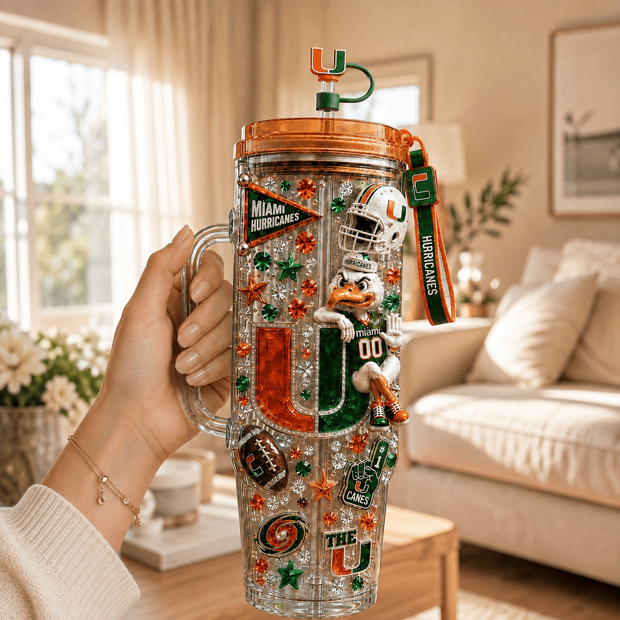 MHC 40oz Tumbler With Handle NHVH