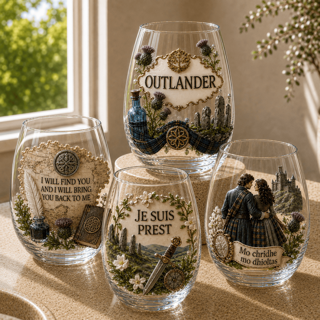 Premium OTL Whiskey Glass Set TTTT